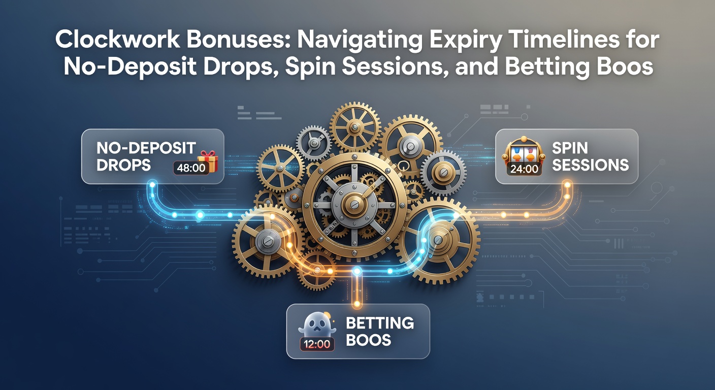 Zandloper naast een reeks free spins iconen en sportweddenschap tickets, illustrerend de race tegen de tijd voor bonussen in Nederland