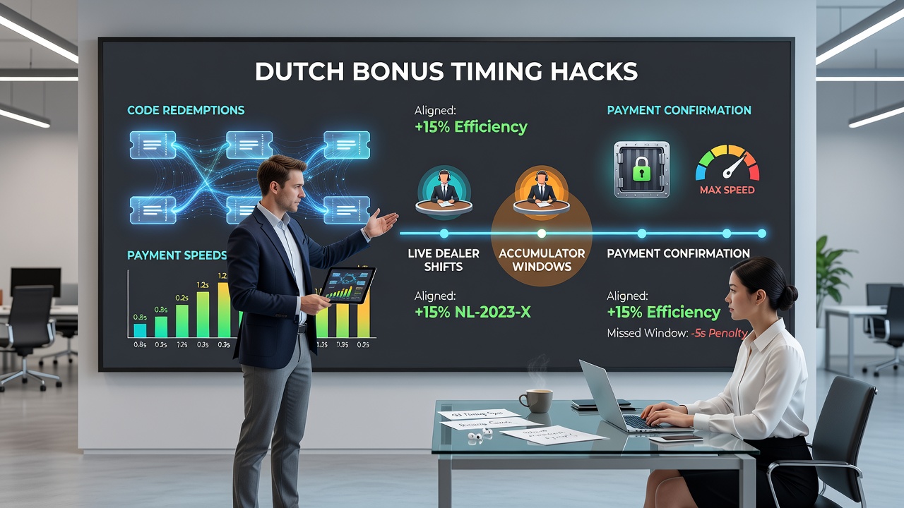 Diagram dat betalingssnelheden en bonusinwisselingen tijdens live dealer shifts illustreert