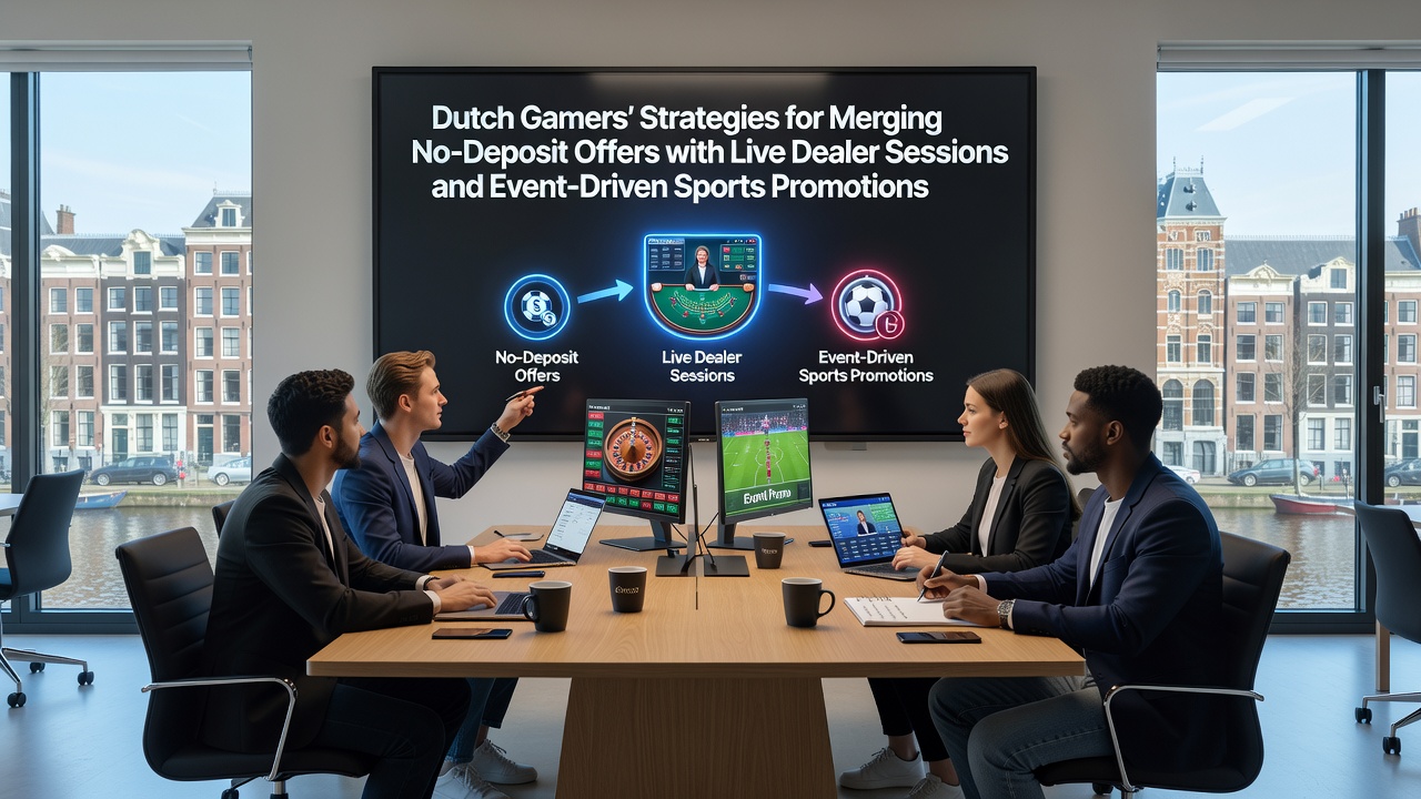 Nederlandse spelers die no-deposit bonussen combineren met live dealer sessies en sportpromoties