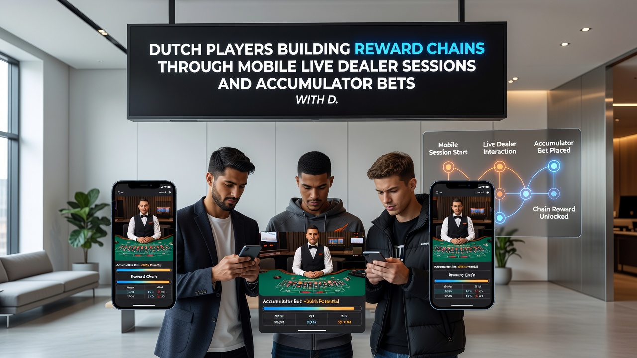 Accumulator weddenschappen en live dealer sessies vormen beloningsketens voor Nederlandse spelers