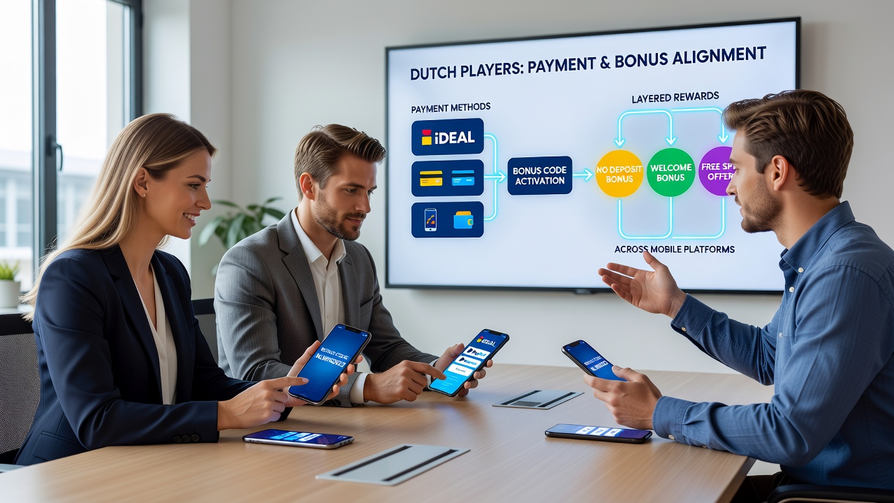 Nederlandse spelers selecteren betalingsmethoden die naadloos aansluiten bij bonuscode activeringen voor gelaagde beloningen op mobiele platforms