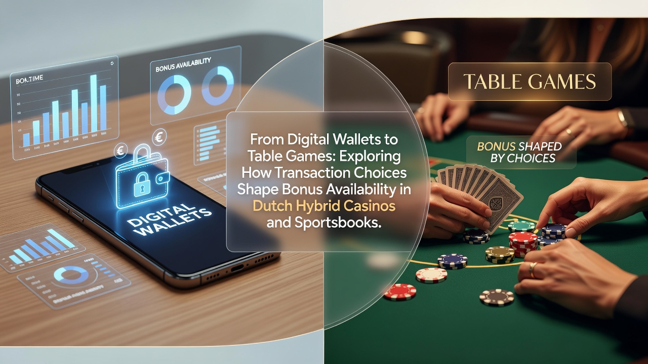 Overzicht van digitale portemonnees en tafelspellen in Nederlandse hybride casino's