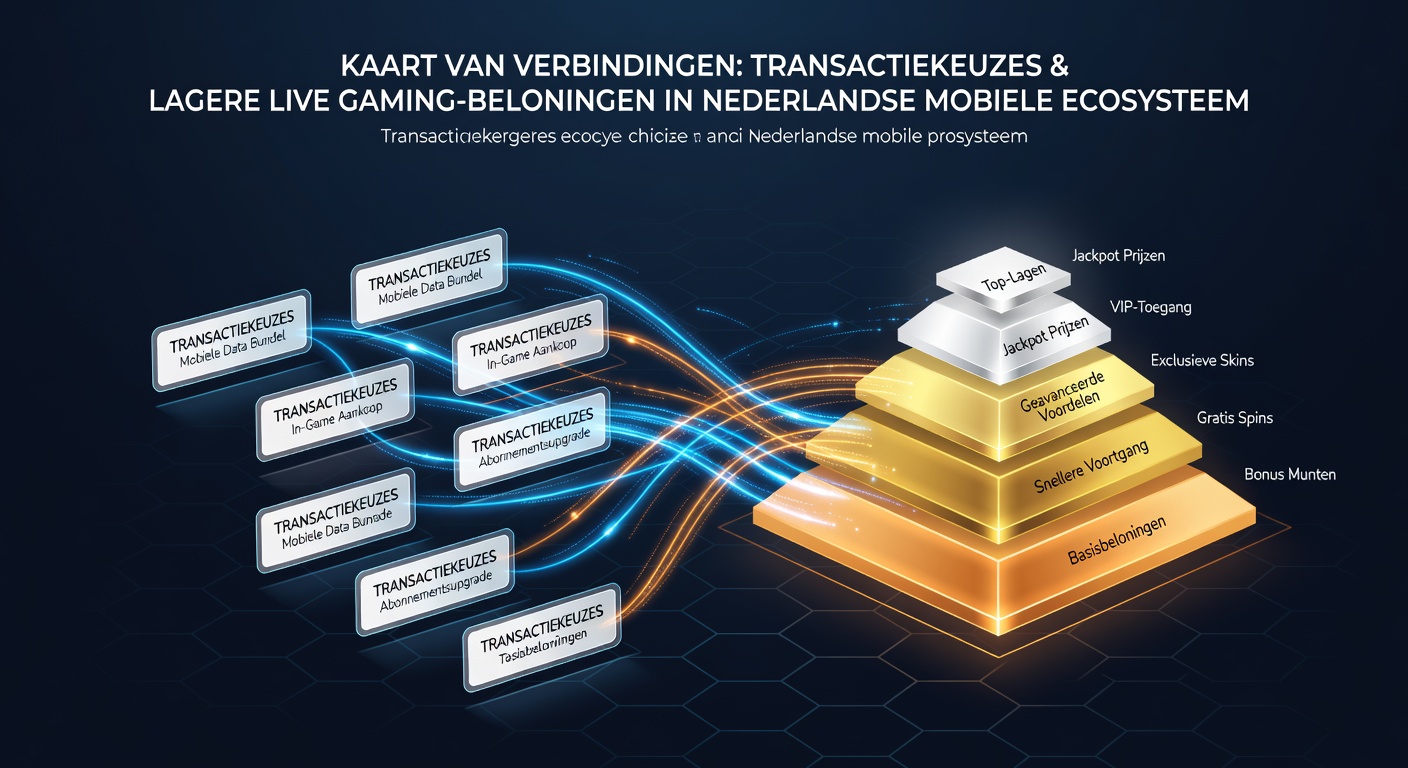 Grafiek van beloningslagen en transactiepatronen op Nederlandse mobiele gaming apps