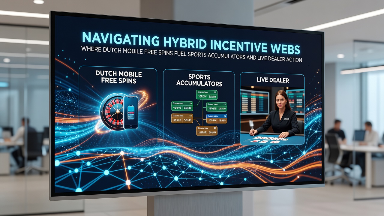Grafiek die toont hoe Nederlandse spelers free spins combineren met accumulator weddenschappen en live dealer beloningen in 2026