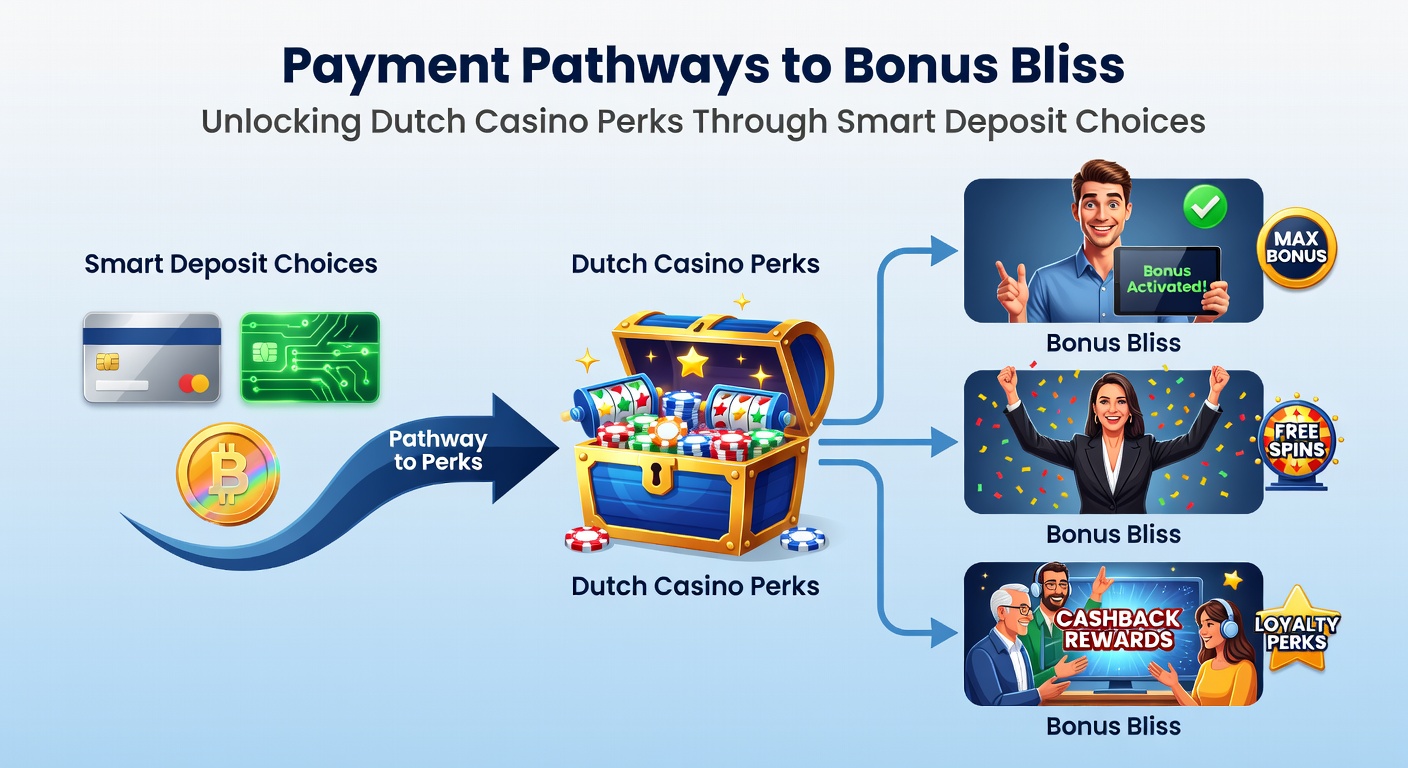 Grafiek met vergelijking van bonuspercentages per betaalmethode in Nederlandse casino's, highlightend e-wallets en crypto